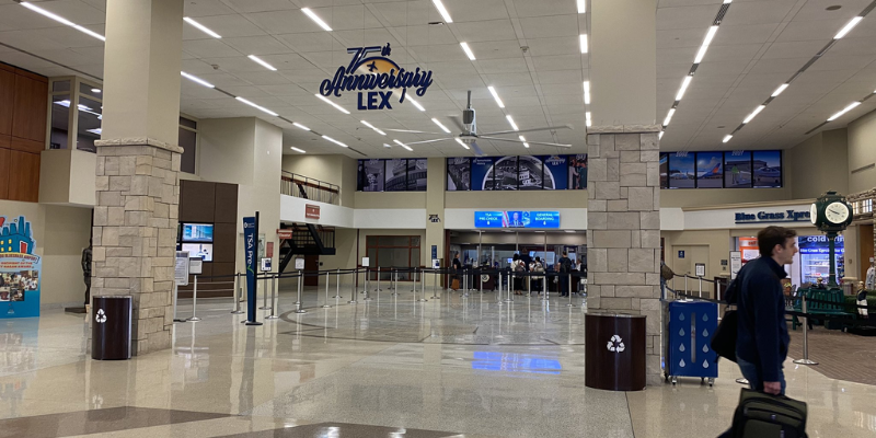 Delta Airlines LEX Terminal – Blue Grass Airport