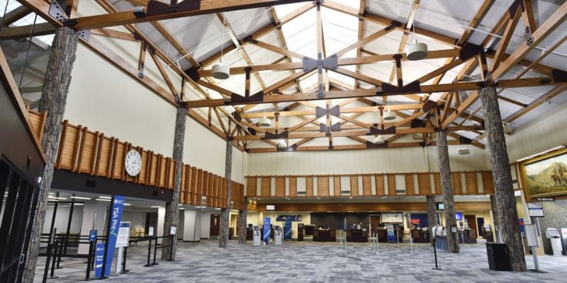 Delta Airlines HLN Terminal – Helena Regional Airport