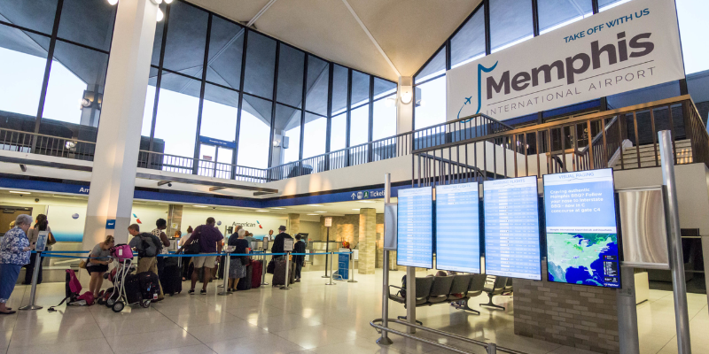 Delta Airlines MEM Terminal – Memphis International Airport