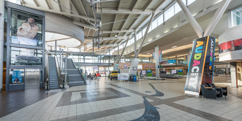 Delta Airlines YQR Terminal – Regina International Airport