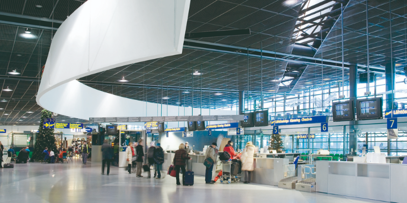 Turkish Airlines RVN Terminal – Rovaniemi Airport